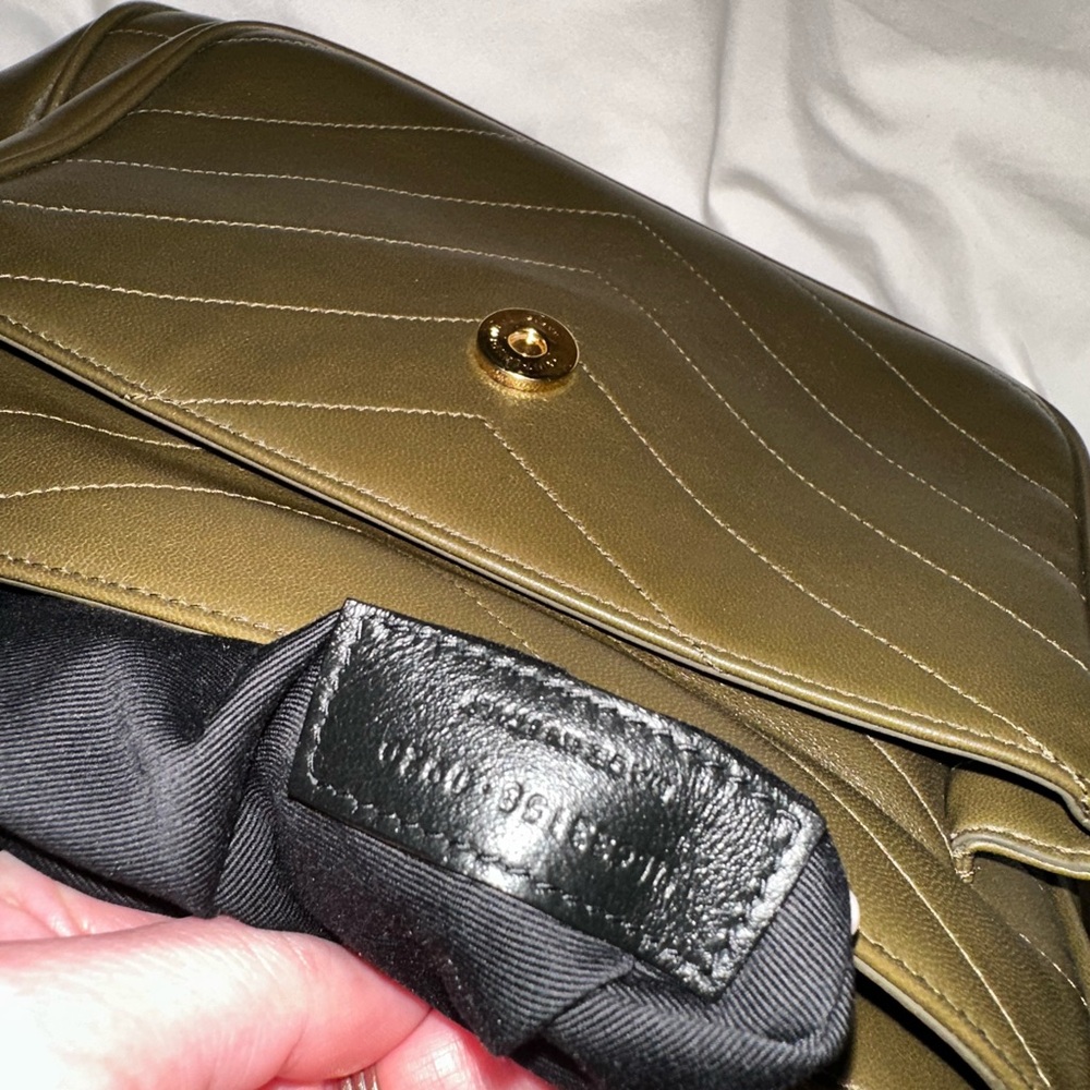 Saint Laurent Nikki green/gold - Picture 9 of 13